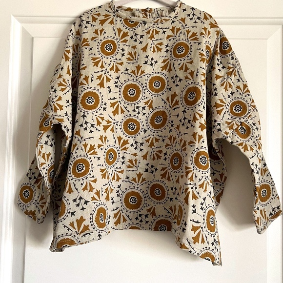 Rylee + Cru Medallion Floral Blouse size 4-5Y - Picture 1 of 10